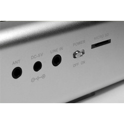 Technaxx Musicman MA Ηχείο Bluetooth 6W με Ραδιόφωνο Ασημί