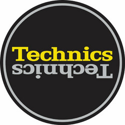 Technics Slipmat από Τσόχα Duplex 4 σε Μαύρο Χρώμα Κωδικός: 37170777