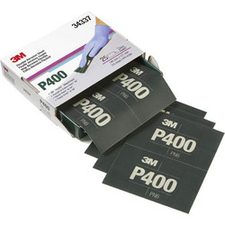 3M(TM) Hookit P400 Εύκαμπτο Λειαντικό Φύλλο 140 x 172 mm 1τμχ