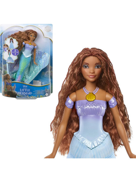 Mattel Disney Η Μικρή Γοργόνα Άριελ που Μεταμορφώνεται