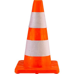 BORMANN ΚΩΝΟΣ ΟΔΙΚΗΣ ΣΗΜΑΝΣΗΣ PVC, ΥΨΟΣ 71cm, ΒΑΡΙΑ ΒΑΣΗ (051831)
