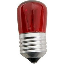 ΛΑΜΠΑ ΝΥΚΤΟΣ 5W E27 ΚΟΚΚΙΝΗ 220-240V