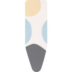 Brabantia 1003441 Κάλυμμα σιδερώστρας 124x45cm, PerfectFlow Spring Bubbles