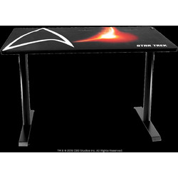 Arozzi Leggero Star Trek Gaming Γραφείο Ξύλινο 114x72x72.5cm Black