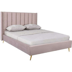 Woodwell Passion Κρεβάτι Διπλό Βελούδινο 160x200cm Ε8803,1