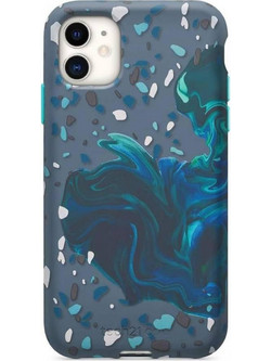 Θήκη κινητού Tech21 Remix in Motion Stylish for iPhone 11 Slate Blue