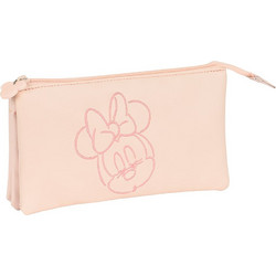Safta Minnie Mouse Baby Κασετίνα με 3 Θήκες Σομόν 812234744