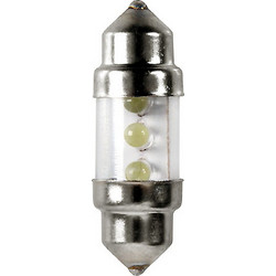 Lampa SV8,5-8 Multi-LED Κόκκινο 31mm 12V 2τμχ