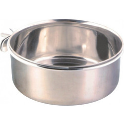 Trixie Ανοξείδωτο Πιάτο με Βάση Βιδωτό O14cm 900ml