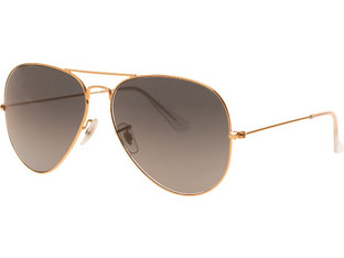 Crystal 3026P C5 Ανδρικά Γυαλιά Ηλίου Aviator Μεταλλικά Χρυσά με Καφέ Degradee Φακό