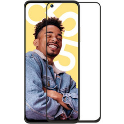 Full Glue Tempered Glass 5D for Realme C55 Black frame
