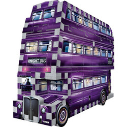 Puzzle Wrebbit 3D Puzzle Harry Potter Mini Knight Bus 3D 130 Κομμάτια