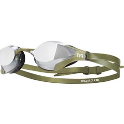 TYR Tracer-X RZR Mirrored Racing Γυαλάκια Κολύμβησης Ενηλίκων Αντιθαμβωτικά Χακί