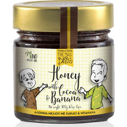Άλειμμα Μελιού με Κακάο & Μπανάνα o The Bee Bros o 300γρ