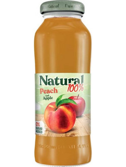 Naturals Frutex Φυσικός Χυμός με γεύση Ροδάκινο 200ml