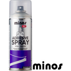 Minos Σπρέι Κόλλα Γενικής Χρήσης Adhesive Spray 400ml 9204