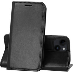 Powertech Magnet Elite Book Black (iPhone 14 Plus)