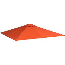 Outsunny Ανταλλακτική οροφής για Gazebo 3x3m σε αδιάβροχο Anti-UV πολυεστέρα, πορτοκαλί 84C-141OG