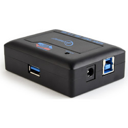 Gembird UHB-C344 USB Hub 3.0 USB-A με 4 Θύρες USB-A & Εξωτερική Παροχή Ρεύματος