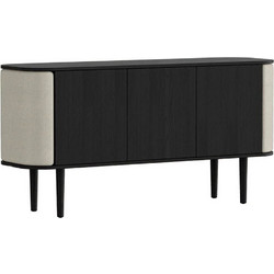 Μπουφές Treasures Horizons S 5107C709-02 150x43x75cm Black Oak-Sand Umage Ατσάλι,Ξύλο