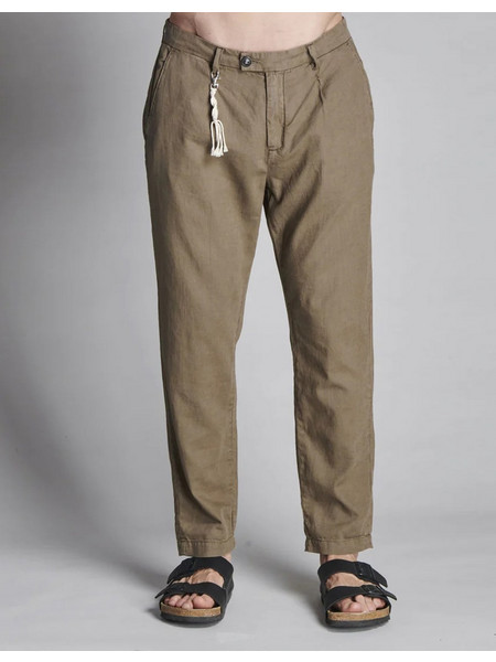 Impure Ανδρικό Παντελόνι Chino Χακί CHL3030-C43
