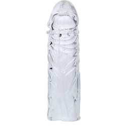Baile Realistic Sleeve Κάλυμμα Επιμήκυνσης Πέους 13cm Clear