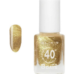 Elixir 40 & Up to 8 Days 438 Glitter Βερνίκι Νυχιών Μακράς Διαρκείας 13ml