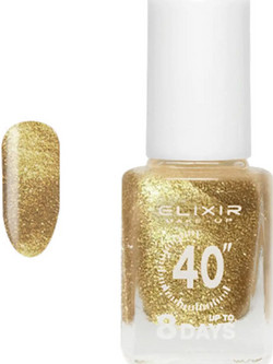 Elixir 40 & Up to 8 Days 438 Glitter Βερνίκι Νυχιών Μακράς Διαρκείας 13ml