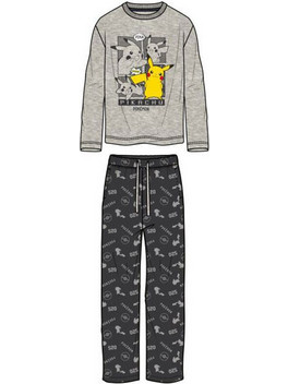 Pokemon Pikachu adult pyjama cotton