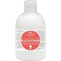 Kallos KJMN Multivitamin Σαμπουάν για Προστασία Χρώματος για Ξηρά & Ταλαιπωρημένα Μαλλιά 1lt