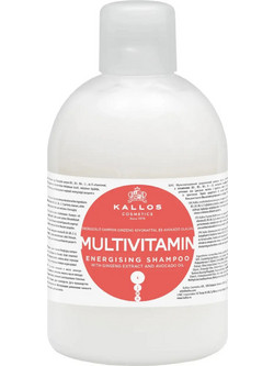 Kallos KJMN Multivitamin Σαμπουάν για Προστασία Χρώματος για Ξηρά & Ταλαιπωρημένα Μαλλιά 1lt