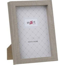 Inart Κορνίζα Πλαστική 20x25cm Μπεζ