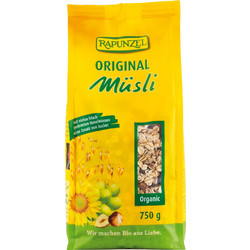 Μούσλι Original χωρίς ζάχαρη 750g Rapunzel BIO