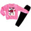 Spark Παιδικό Σετ Φόρμας Μαύρο Ροζ 7400