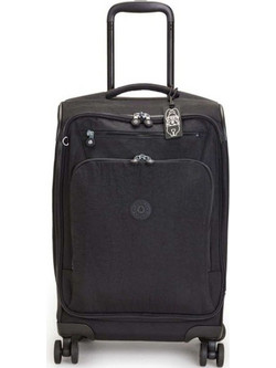 Kipling New Youri Βαλίτσα Μεσαία 58x36x26cm με 4 Ρόδες Μαύρη