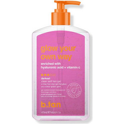 B. Tan Glow Your Own Way Clear Self Gel 473ml