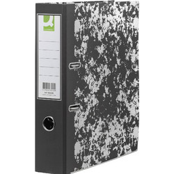 Q-CONNECT Κλασέρ Q-CONNECT Systems 8-32 για Χαρτί Α4, Μαύρο Marble (1τμχ) Q-CONNECT8-32 Marble
