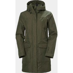 Helly Hansen Frida Γυναικείο Μπουφάν Χειμωνιάτικο Μακρύ Χακί 53686-431