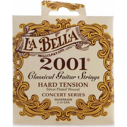La Bella 2001 Concert Σετ 6 Χορδές Κλασικής Κιθάρας Nylon Medium Tension