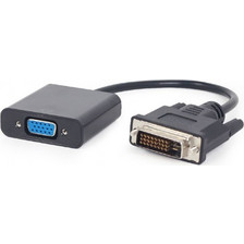 Gembird A-DVID-VGAF-01 video cable adapter 0.2 m DVI-D VGA (D-Sub) Black