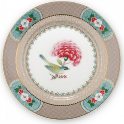 Pip Studio Πιάτο Γλυκού Πορσελάνης Blushing Birds 51001210