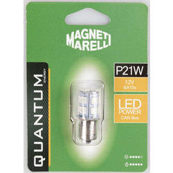 Magneti Marelli Λάμπα αυτοκινήτου P21W 36 LED 12V BA15s Quantum Energy (9502)