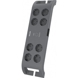 Philips SPN3180A.GRS Πολύπριζο ασφαλείας 8 θέσεων με διακόπτη. SPN3180A/GRS
