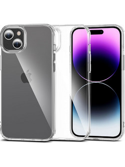 Tech-Protect Flexair Hybrid MagSafe Back Cover Clear (iPhone 15 Plus)
