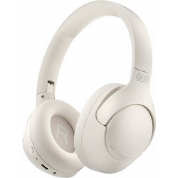 QCY H3 Ασύρματα Bluetooth Ακουστικά Over Ear με Noise Canceling Λευκά