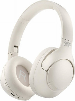 QCY H3 Ασύρματα Bluetooth Ακουστικά Over Ear με Noise Canceling Λευκά