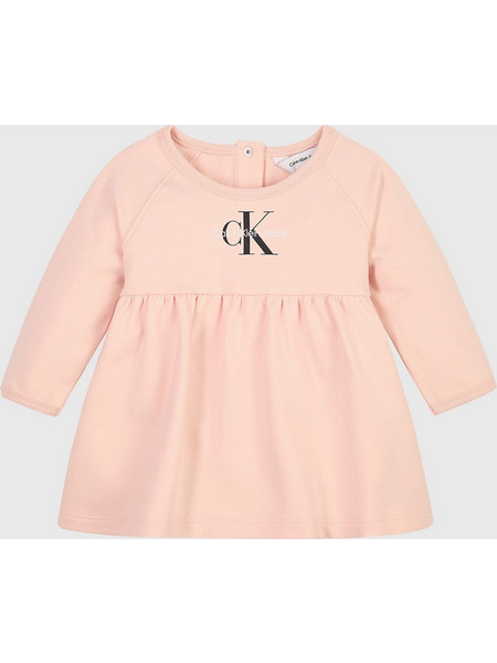 Calvin Klein Φόρεμα Monogram Ls Dress IN0IN00123-TLT Ροζ Κορίτσι