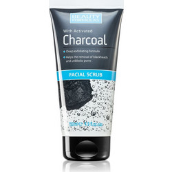 Beauty Formulas Charcoal Scrub Προσώπου 150ml