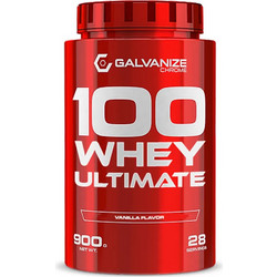 Galvanize Nutrition Chrome 100 Whey Ultimate French Vanilla Πρωτεΐνη Ορού Γάλακτος Γράμμωσης 900gr