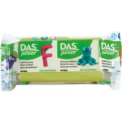 Πηλός πολυμερικός Das Junior πράσινο ανοιχτό 100gr (000349316)